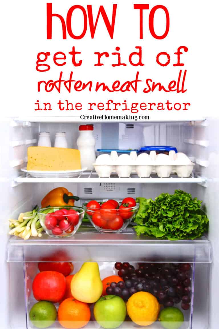 How to Get a Rotten Smell Out of the Fridge! Creative Homemaking