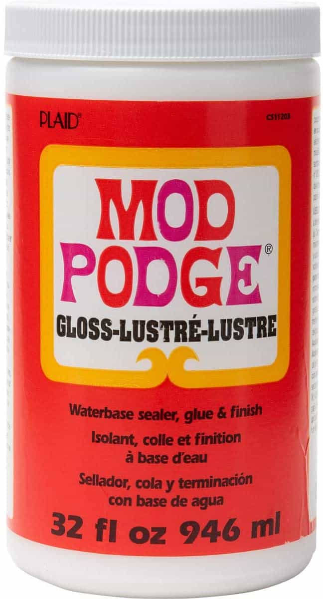 Mod Podge CS11203 Waterbase Sealer, Glue & Decoupage Finish, 32 oz, Gloss