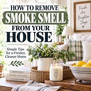 Learn how to tackle lingering smoke odors with practical home care tips and simple cleaning methods. Freshen fabrics, furniture, rooms, and surfaces with these simple homemaking ideas for a cleaner, more comfortable home.