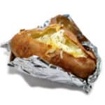 Easy baked potatoes on the grill. How long to cook them, and how to grill them both with foil and without foil.