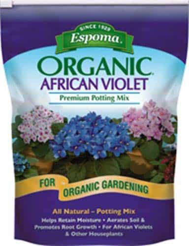 Espoma AV4, Organic African Violet Potting Mix, 4-Quart