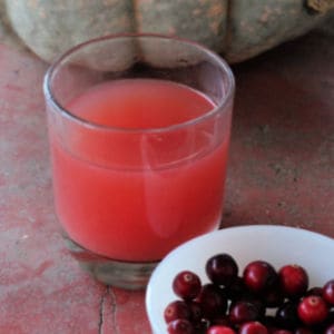Easy Christmas cranberry punch recipe for the holidays.