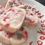 cherry shortbread cookies