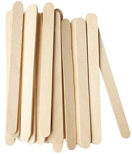 Korlon 200 Pcs Craft Sticks Ice Cream Sticks Wooden Popsicle Sticks 4-1/2