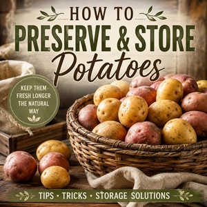 How to Preserve and Store Potatoes (Best Long-Term Methods)