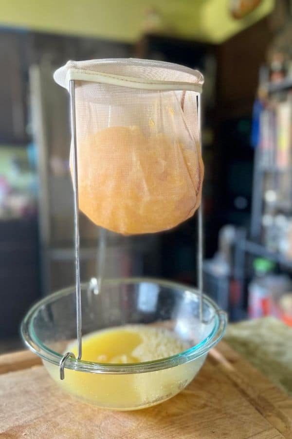 How to make homemade mandarin orange jelly.