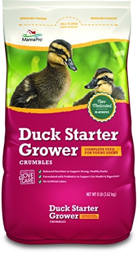 Manna Pro Duck Starter Grower Crumble, 8 lb