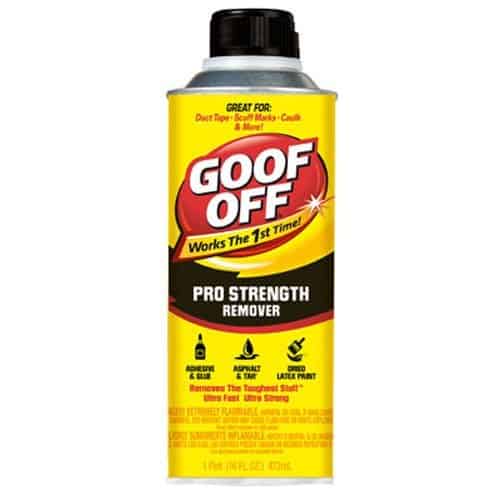 Goo Gone Original Liquid - 8 Ounce - Surface Safe Adhesive Remover Safely  removes Stickers Labels Decals Residue Tape Chewing Gum Grease Tar