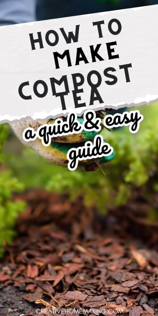 Transform your kitchen scraps and yard waste into a powerful organic fertilizer with this DIY compost tea recipe! Follow these simple instructions to create a nutrient-rich liquid that will help your plants grow strong and healthy, while reducing waste and promoting sustainability.