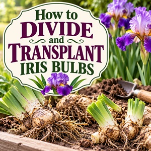 How to Divide and Transplant Iris Bulbs