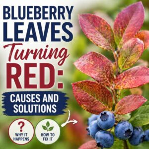 Are your blueberry leaves turning red? Learn the most common causes—from soil pH to nutrient issues—and simple solutions to get your plants healthy again.