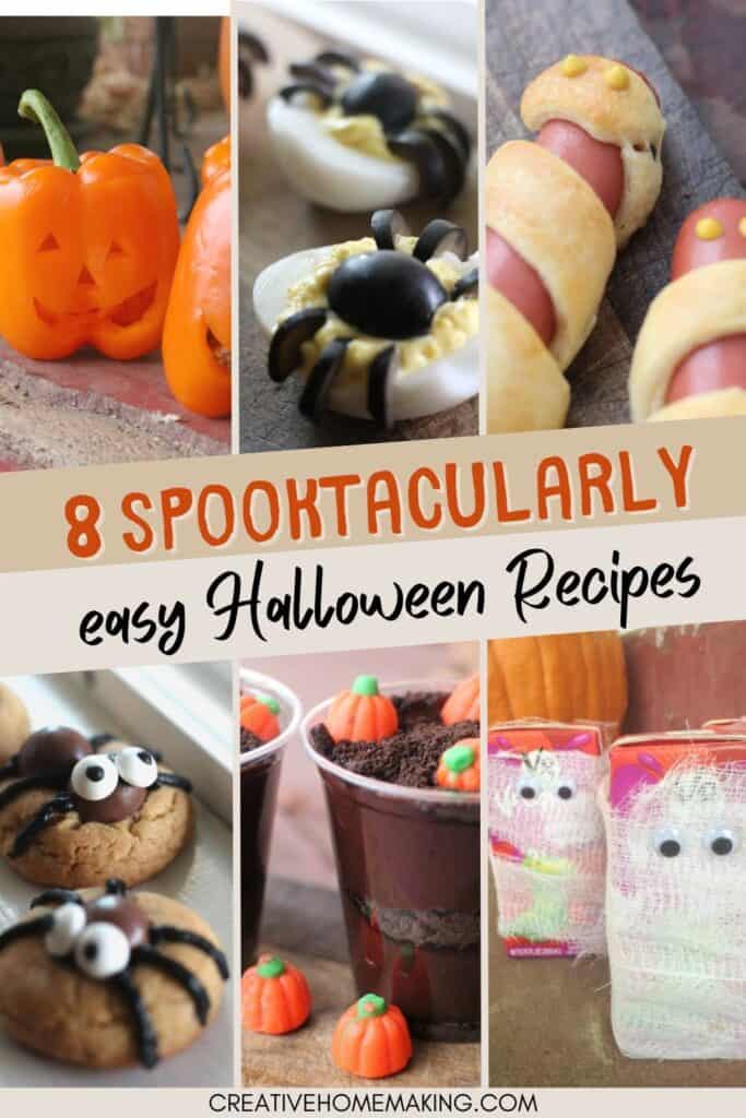 Get ready for a spooky and delicious Halloween with our collection of 8 easy and fun Halloween recipes. From mummy dogs to spider cookies, these recipes are perfect for impressing your guests or enjoying with your family. Whether you're hosting a Halloween party or just looking for some festive treats, these recipes are sure to add a touch of fun to your celebrations. Follow our simple instructions and indulge in the flavors of Halloween in every bite.