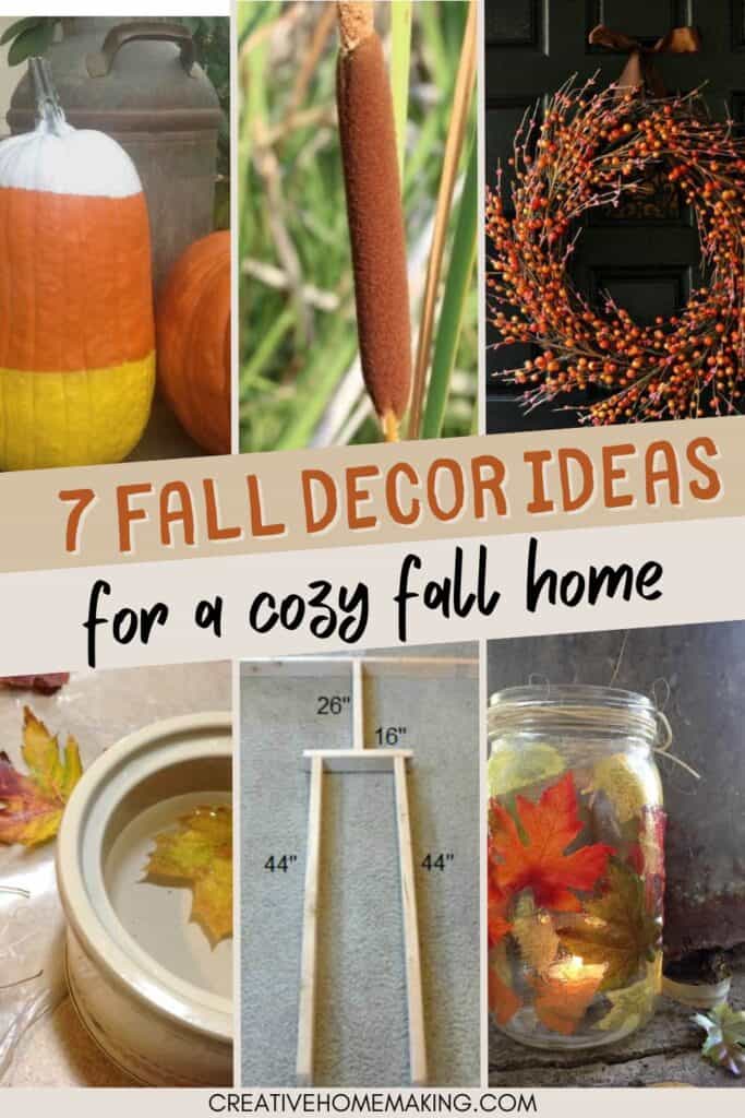 Here, you'll find fall decor ideas for creating a cozy and inviting atmosphere in your home during the crisp autumn months. We've curated a collection of pins that feature natural elements like leaves and pine cones, warm and rich color palettes, and DIY projects that are sure to delight. Whether you're looking to spruce up your living room, dining area, or front porch, we've got you covered with ideas that are easy to implement and will add warmth and charm to your home.