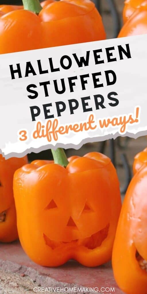 Add a healthy twist to your Halloween celebrations with our spooky stuffed pepper recipe. Carve a jack-o-lantern face into a bell pepper, fill it with your favorite ingredients, and bake in the oven for a festive and colorful meal. Follow our easy recipe and impress your guests with this fun and healthy Halloween dish. Pin now and try later!