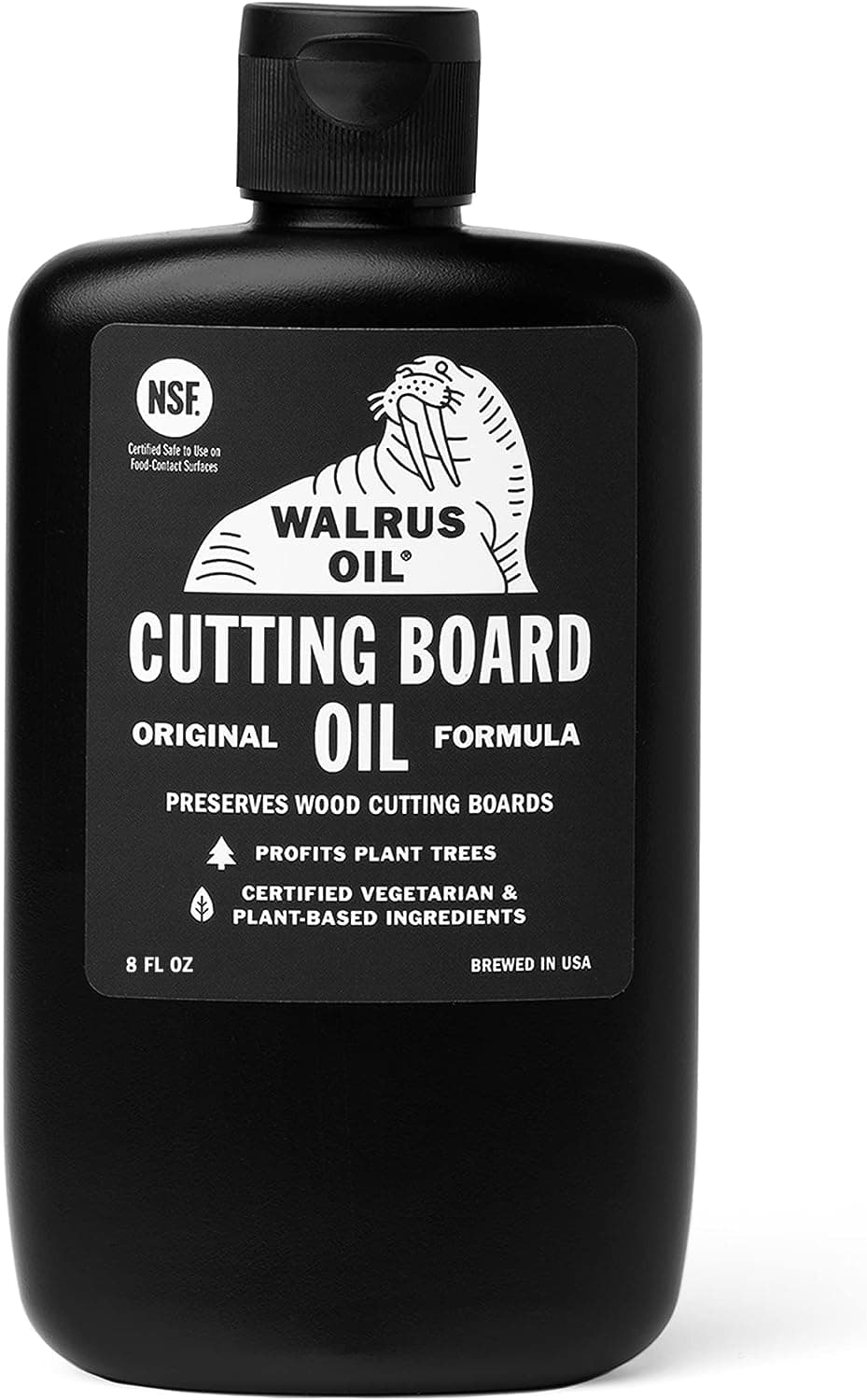 Cutting Board Oil and Wood Butcher Block Oil, 8 oz Bottle, FDA Food-Safe