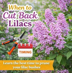 Want more flowers on your lilac bushes? Learn how and when to cut back lilacs for better growth and blooms. Easy gardening tips for growing lilacs the right way.