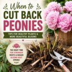 Learn the best time to cut back peonies to keep your plants healthy and encourage beautiful blooms next spring. This easy guide is perfect for gardeners who love cottage garden flowers and simple homemade living.