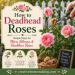 Learn how to deadhead roses the right way for bigger blooms, healthier plants, and nonstop flowers. Easy cottage garden rose care tips for beginners.