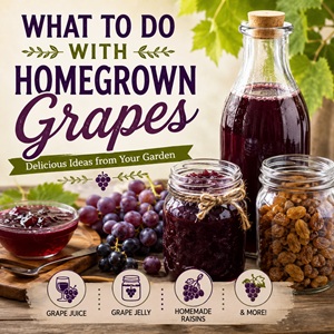 What to Do With Homegrown Grapes