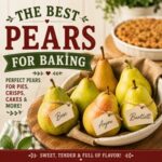 Wondering which pears are best for baking? This guide covers Bartlett, Bosc, Anjou, Cornice, Seckel, Concord, and Asian pears, with tips for choosing the right variety for pies, crisps, cakes, tarts, and other baked pear recipes.