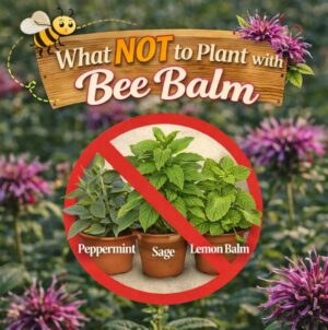 Avoid these common bee balm gardening mistakes that can stop your plants from thriving. Learn what not to plant with bee balm, companion plants for bee balm, and better bee garden ideas.