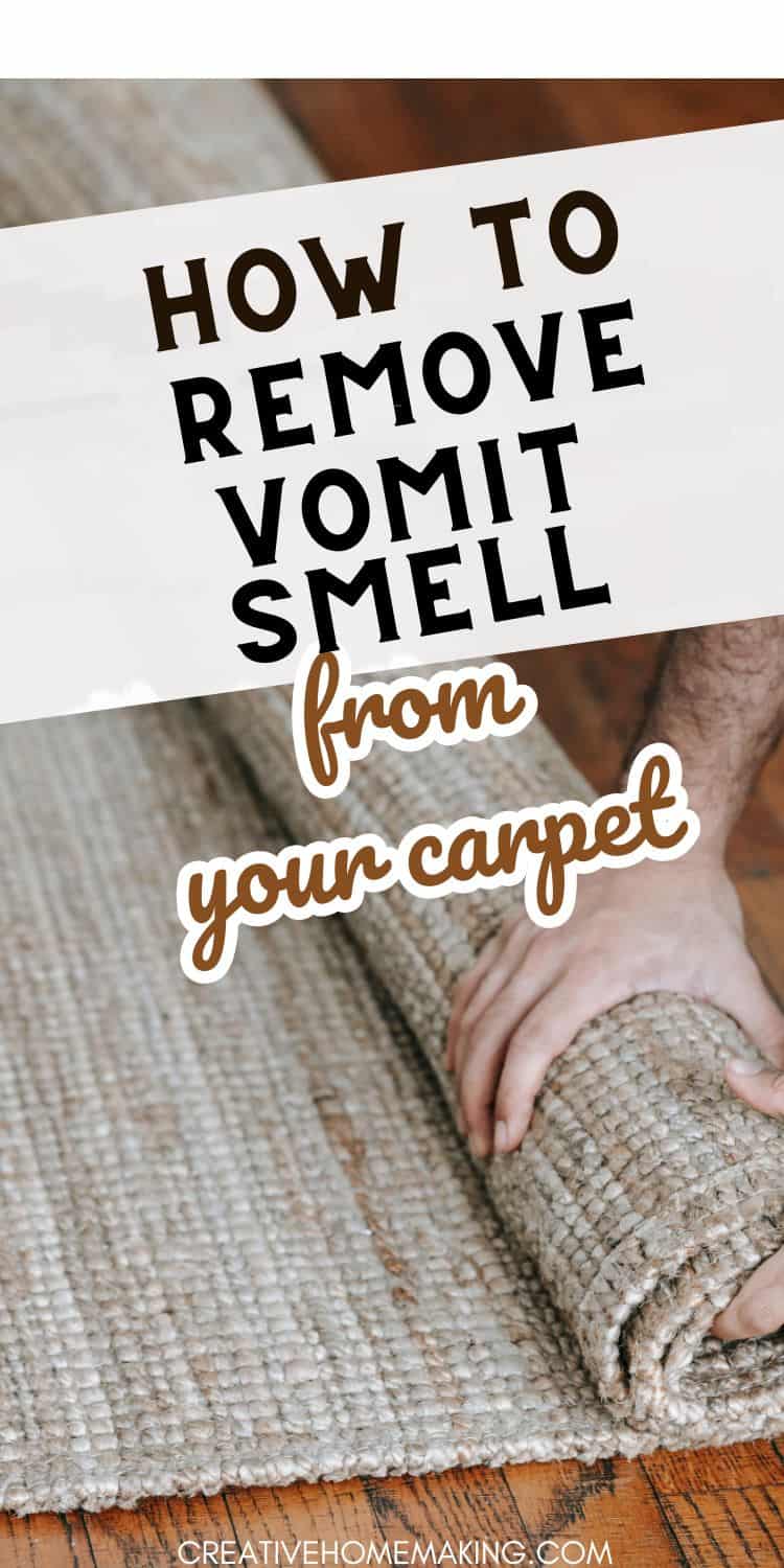 How to Remove Vomit from Carpet - Vomit Stain Removal
