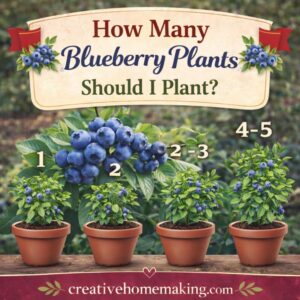 Not sure how many blueberry bushes you need? This simple guide helps you plan your garden, improve pollination, and grow more blueberries with easy tips.