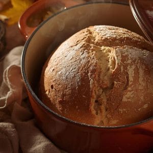 Satisfy your sourdough cravings with this irresistible Dutch oven bread recipe - perfect for baking enthusiasts!
