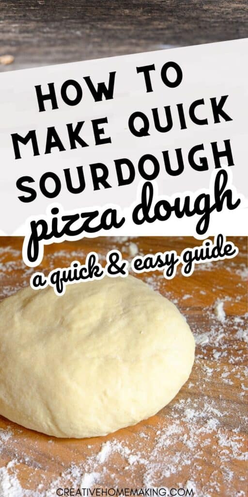 Love sourdough? You'll adore this speedy sourdough pizza dough recipe – ideal for busy weeknights and impromptu pizza parties!