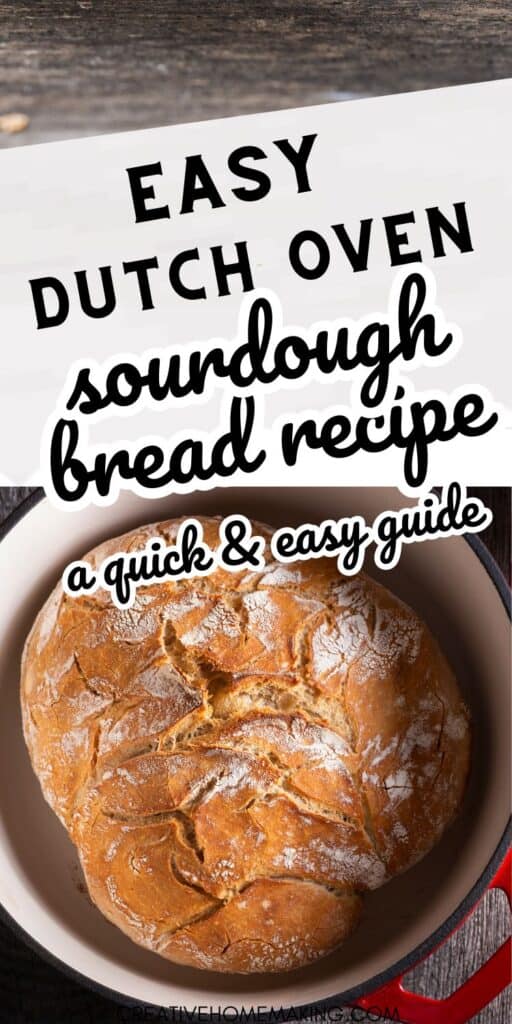 Discover the art of baking sourdough bread in a Dutch oven with this step-by-step recipe for a crusty, flavorful loaf.