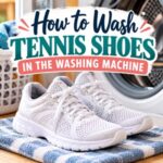 Learn how to wash tennis shoes in the washing machine with these easy laundry tips! Keep your sneakers looking fresh with practical cleaning advice that makes everyday chores easier. Discover more simple homemaking and home care tips to keep your home, laundry, and belongings clean and organized. Save this helpful cleaning guide for your next laundry day!