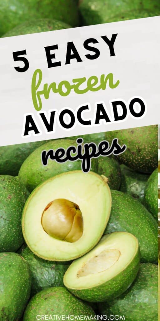 Explore a world of frozen avocado delights! These recipes are perfect for satisfying your cravings while keeping things fresh and nutritious.