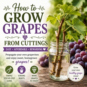 How to Grow Grapes from Cuttings: A Step-by-Step Guide