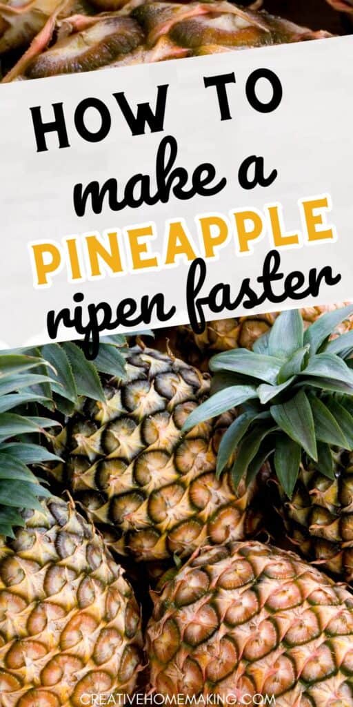 Craving fresh ripe pineapple? Accelerate the ripening process with these simple yet effective methods. Say goodbye to waiting and hello to delicious pineapple!
