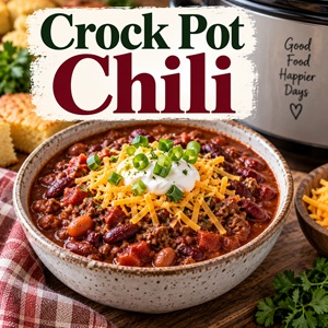 Easy Crock Pot Chili Your Family Will Love