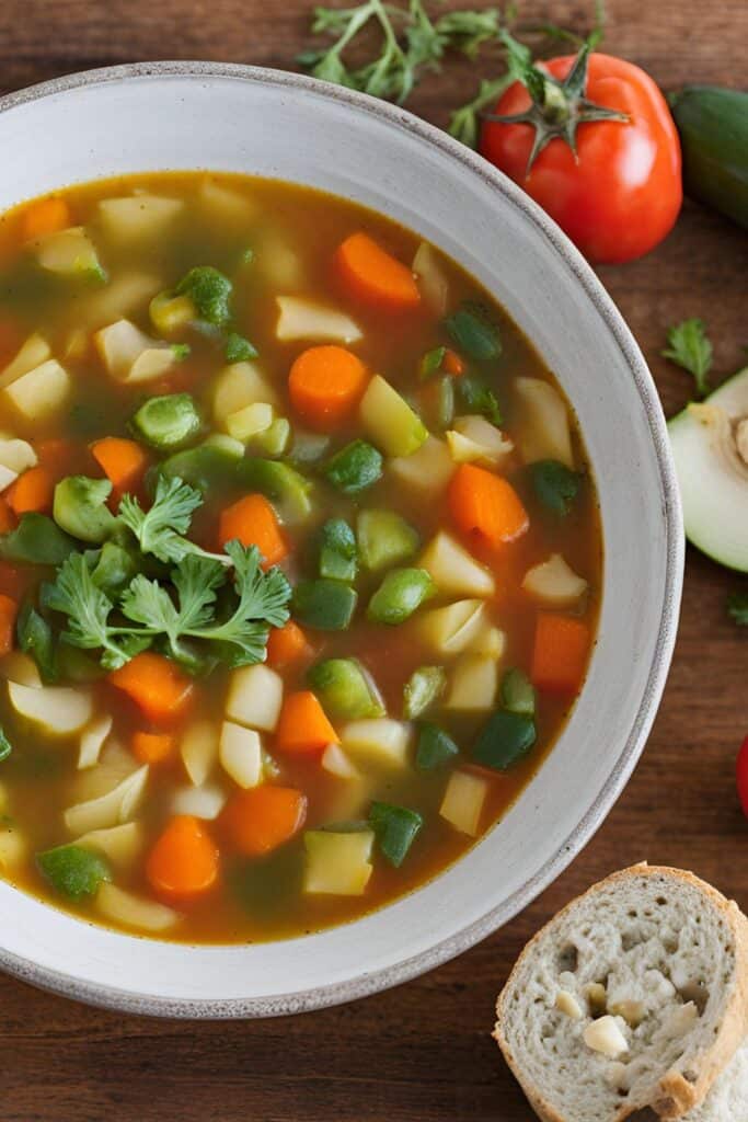 Warm up with a bowl of homemade vegetable soup that’s packed with flavor and nutrition! This easy recipe is perfect for using up fresh veggies and can be customized to suit your taste. Ideal for chilly days, this comforting soup is not only delicious but also healthy. Perfect for meal prep or a cozy family dinner, you’ll love every spoonful!