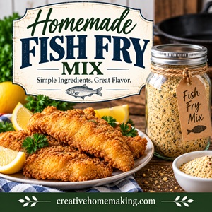 The Best Homemade Fish Fry Mix