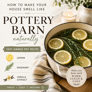 Pottery Barn Scent Recipe (Easy Simmer Pot)