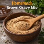Stop buying gravy packets and make your own homemade beef gravy mix. Easy pantry staple for mashed potatoes, roasts, and comfort food meals.