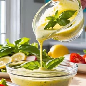 Zesty Lemon Basil Vinaigrette for Summer Salads