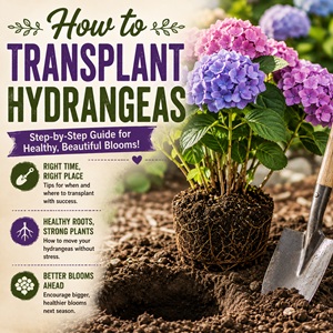 How to Transplant Hydrangeas Successfully