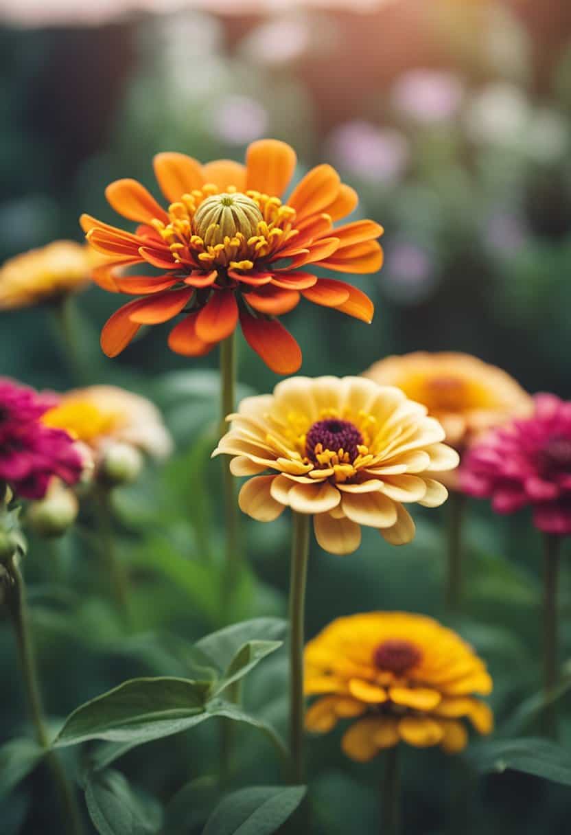 Elevate your zinnia game by learning the perfect time to pinch for healthier, more prolific flowering.