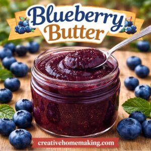 Blueberry Butter Canning Recipe (Easy Homemade Spread)