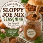 Skip the store-bought packets and make your own Homemade Sloppy Joe Seasoning Mix with simple pantry spices! This easy seasoning blend creates rich, flavorful sloppy joes in just minutes and is perfect for simple homemade living and from scratch living. Make a single batch or stock your pantry with a larger batch.