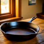 How to clean a cast iron skillet