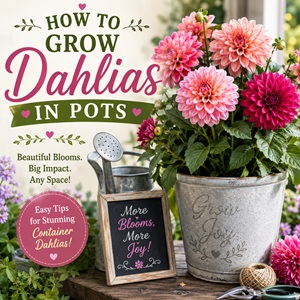 Growing Dahlias in Pots: A Beginner's Guide