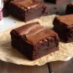 Easy Fudgy Sourdough Brownies: A Delicious Twist!