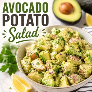 Avocado Potato Salad (Perfect Summer Side Dish)