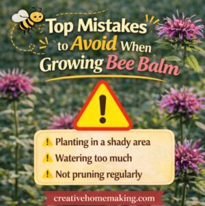 Avoid these common bee balm gardening mistakes for healthier plants and more blooms. Includes simple bee balm gardening tips, bee garden ideas, and how to grow bee balm successfully.