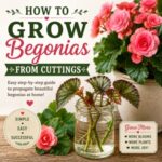 Multiply your favorite begonias without buying new plants! This simple guide shows you how to propagate begonias from cuttings, encourage strong roots, and grow thriving plants. A must-read for anyone who loves cottage garden flowers, flower gardening, and beautiful summer blooms.